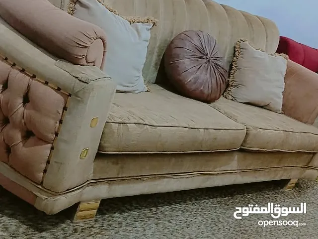 طقم كورنر حرف L وطقم كنب للبيع مودرن