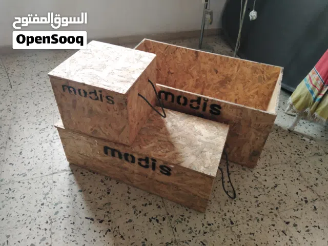 صناديق خشبية تمشي ديكور ولتخزين