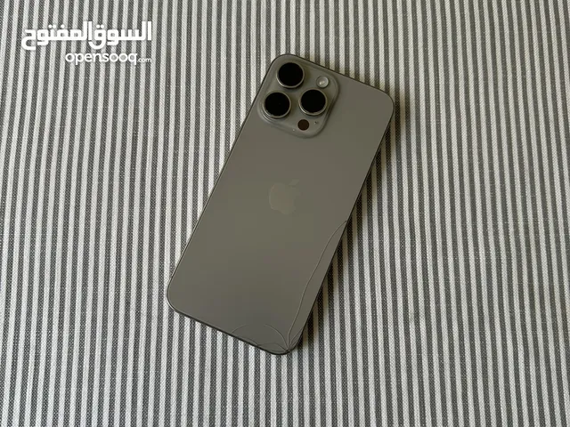 Iphone 15 pro max 256GB natural titanium used like new