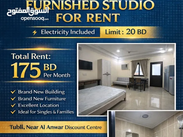 Modern Furnished Studio Tubli BD 175 Only