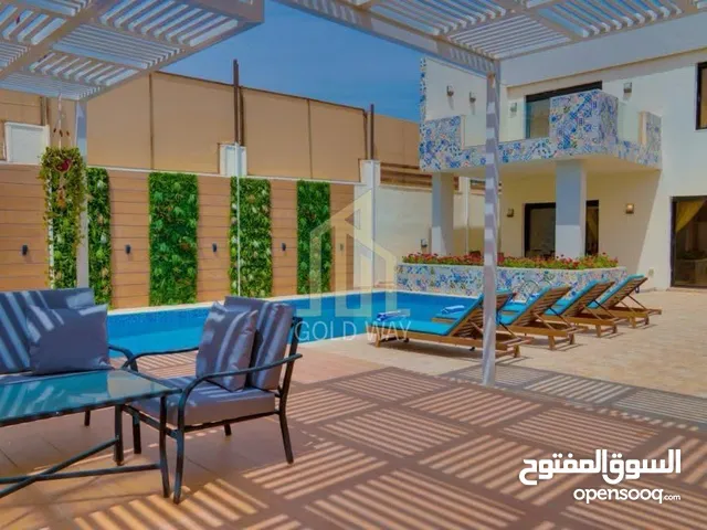 في أجمل مناطق البحر الميت( الجوفه) تملك شالية مفروش 120م بسعر مغري /  ref 9556