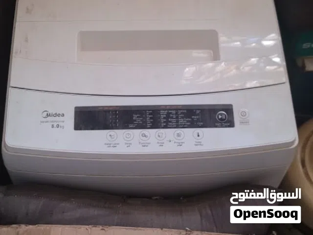 غساله ميديا 8 كيلو  شبه جديد عدها بلكرتون