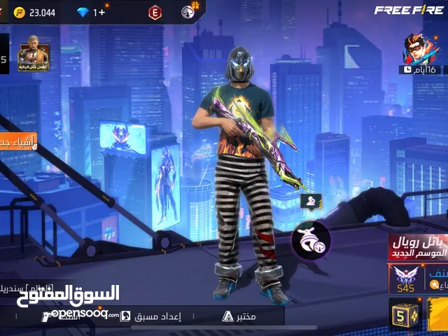 Free Fire Accounts and Characters for Sale in Zarqa