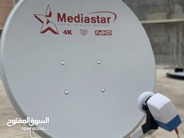 تركيب وتعديل الستلايت والشاشات وتركيب البث الأرضي.