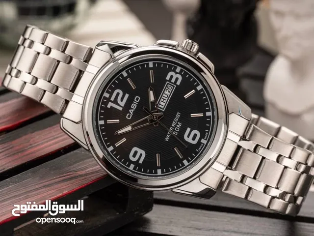 ساعات رجالي كوالتي عالي ضد الخدش والماء