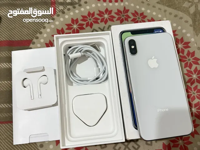 أيفون X حالة جيدة 64 جيجا كامل الاغراض
