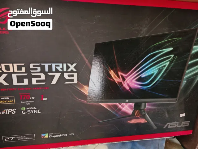 شاشة اسيوس روج سترايك دقة 2k وحجم 27 انش