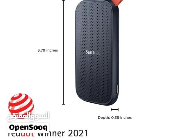 هارد SSD خارجي محمول بسعة 2TB SanDisk Portable SSD E30 2TB