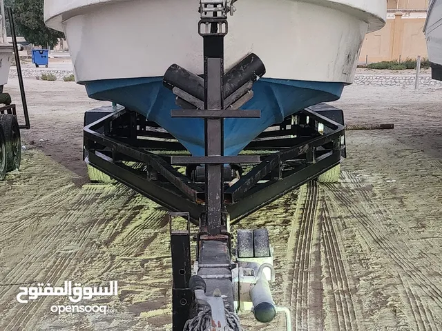 للبيع قارب 28 قدم مع مكينتين ياماها