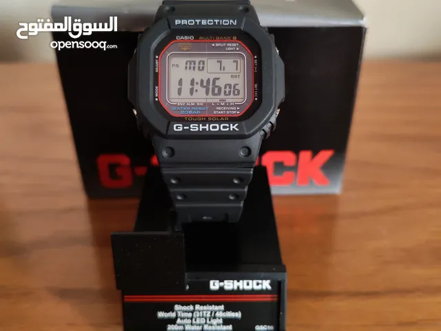 ساعتين casio جديد للبيع فقط وحده g shock و وحده casio للبيع فقط