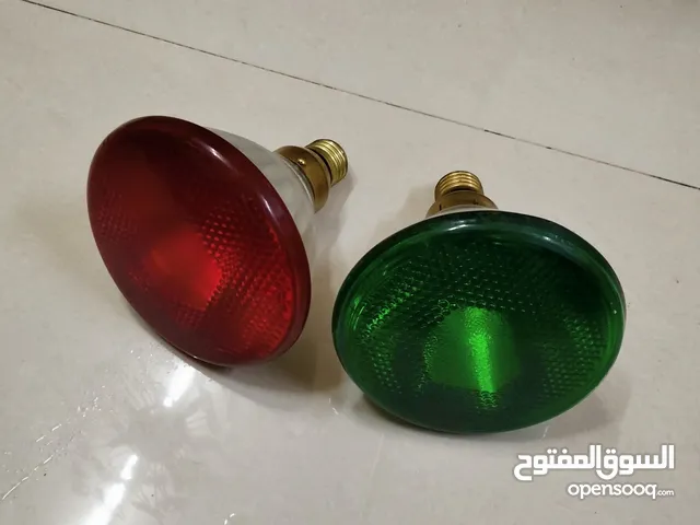 Color Focus Bulbs Red and Green 80 watts