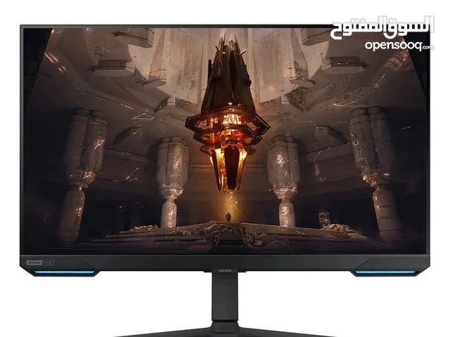 شاشة احترافية سمارت معها ريموت تحكم اوامر صوتية Samsung 28′′ Odyssey 4K UHD IPS 144Hz 1ms with G