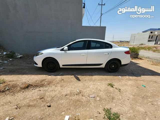 رينو فلوانس 2016 لو أبيض رقم دهوك وكلش نضيفة