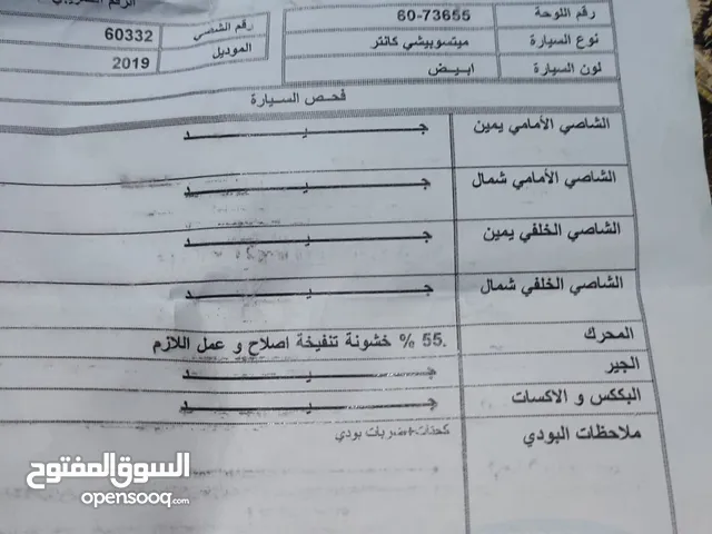 متسوبيشي كانتر فوسو 2019