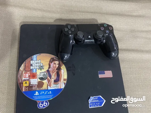 بلاستيشن للبيع مستعمل معه شريط قراند
