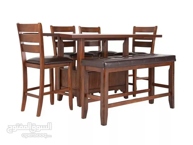 طاولة طعام خشب 6 اشخاص