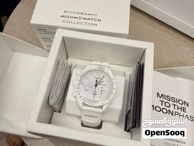 Omega swatch white
