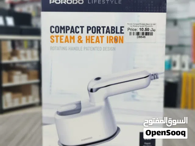 Brand New Porodo Steam Iron in Oman  Easy storage  Lightweight body