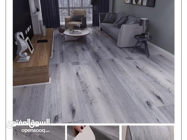 بلاط 011 PVC لاصق ذاتي للارضيات سماكة 2 ملم, بديل الباركيه الخشبي, مناسب لتغطية البلاط القديم