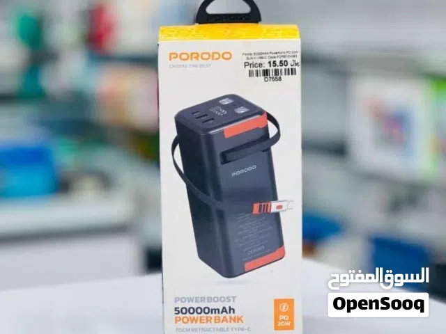 Brand New Porodo 50000mAh Power Bank in Oman Fast Charging