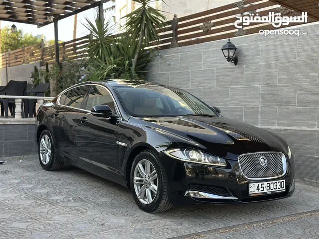 JAGUAR XF 2013 Full Loaded وارد الوكالة وصيانة الوكالة قاطعة مسافة 70 الف كم فحص كامل
