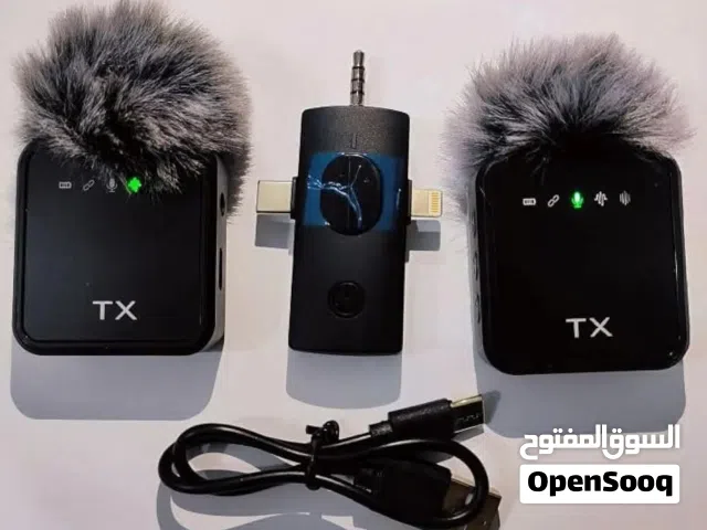 ميكروفون مزدوج لا سلكي  للهواتف ولصناعة المحتوى دقة عاليه   F11-2