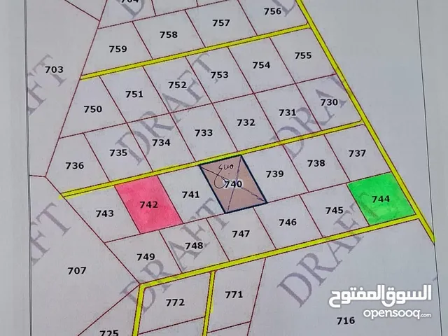 اراضي زراعيه مساحات 10 دونم قرب مناطق سكنيه وقرب الشارع الرئيسي 2كيلو/البشريه/المفرق