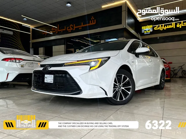 تويوتا كورولا هايبرد الشكل الامريكي موديل 2025 شركة باركود لتجارة السيارات
