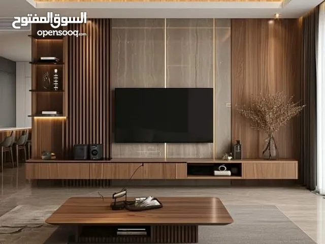 تصميم كافة أعمال الديكورات المنزليه الحديثة جبسمبورد و ديكورات