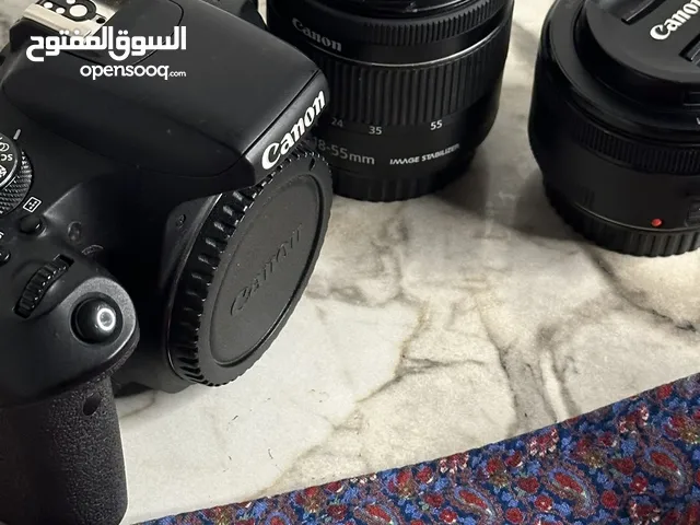 Canon 800D  Lenses 18-55 mm & 50 mm