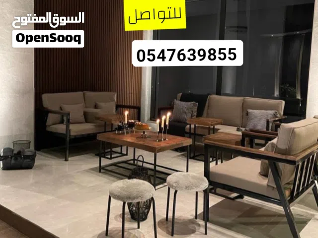 تفصيل جلسات خارجية جودة الخشب السويدي طبيعي مضمون مميز مقاوم لشمس والمطر بتفاصيل تصاميم مختلفة