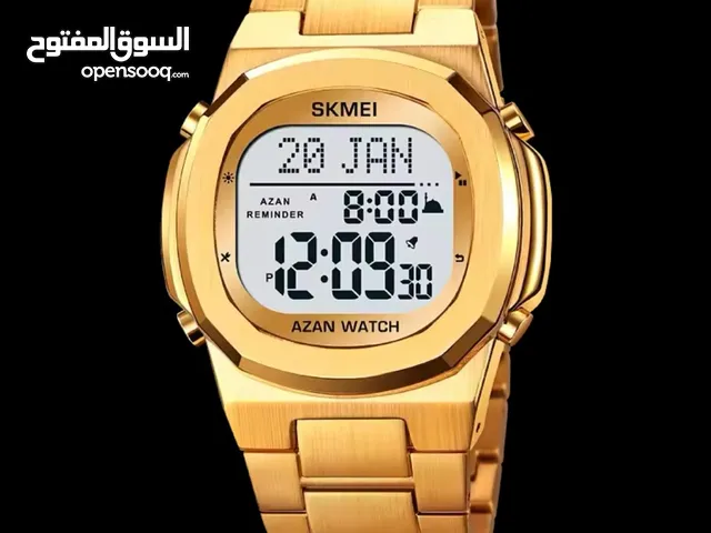 ساعة تدكيز بوقت الاذان من شركة سكيمي مناسبة جداً لكبار السن