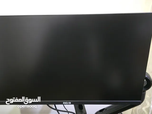 devo 27 inch 360hz 0.5 + double monitor arm