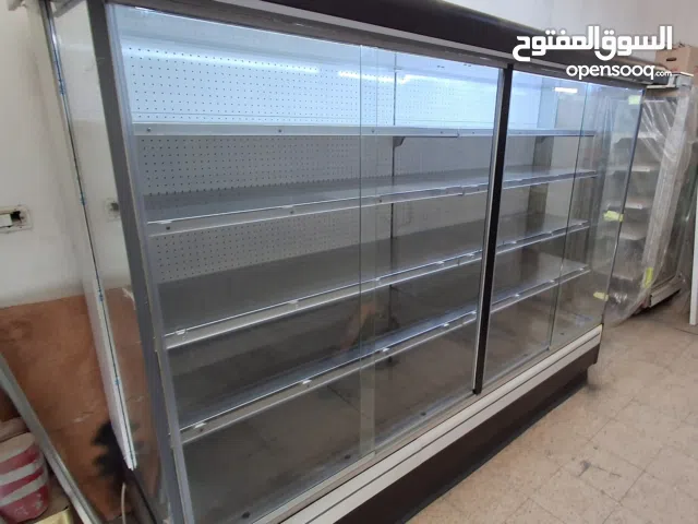 ثلاجات دلي عابدين زجاج مستقيم  وزجاج محني +ثلاجات عرض مفتوح ومغلق