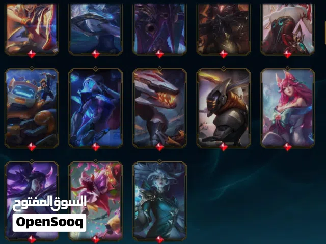 اكونت League of legends ليفل عالي بسعر ممتاز