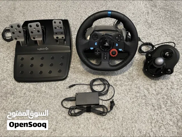 للبيع  دركسون Logitech G29 + الجير (Shifter) يدعم: PS3 / PS4 / PC حالة: مستعمل – بحالة جيدة جدًا