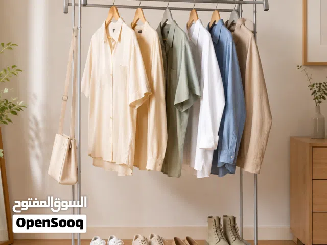 ستاند ومنظم ملابس مزدوج