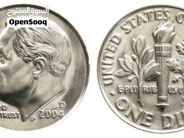 united States of America one dime 2004