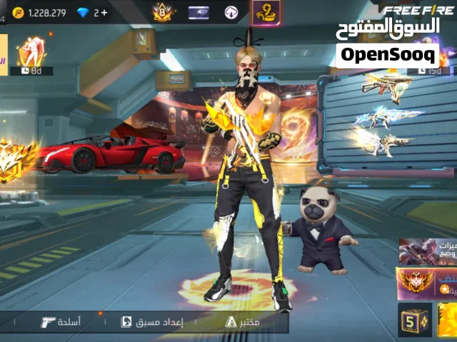 Free Fire Accounts and Characters for Sale in Amman