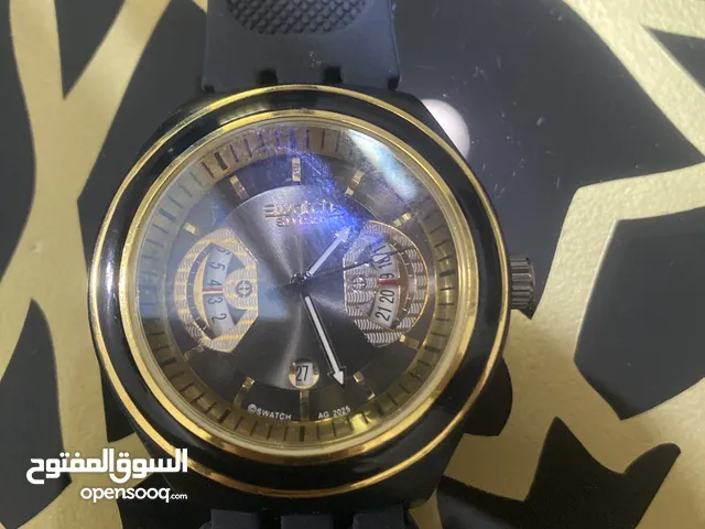ساعه سواتش لون ذهبي مميز