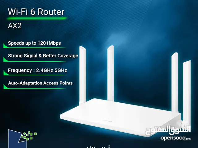 راوتر انترنت شبكات انترنت وايرلس هواوي  Huawei wifi 6 router ax2