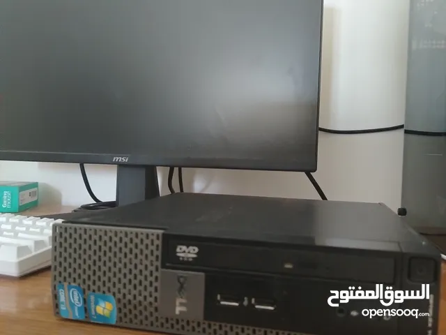 كمبيوتر مكتبي + شاشة 60 Hz