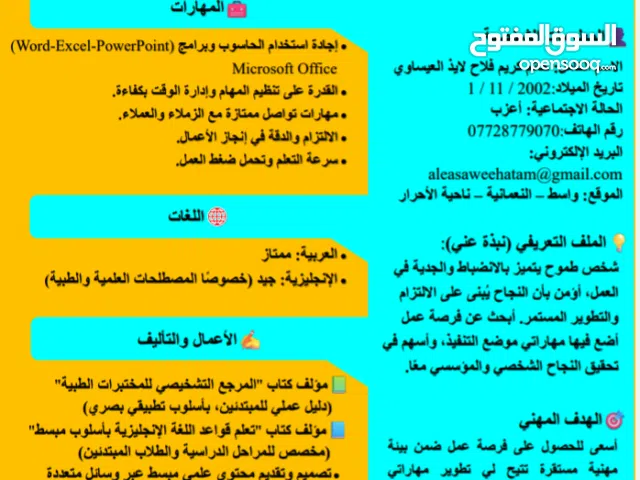 تصميم وتأليف كتب وأدخال البيانات في برامج حزمة الأوفس بحترافية