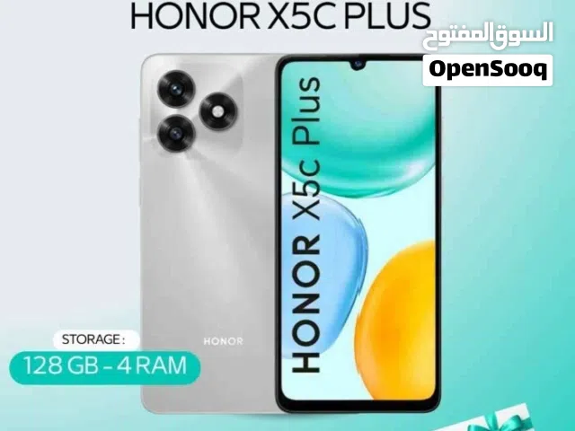 HONOR X5C PLUS ( 128GB ) / RAM 8 NEW /// هونور اكس 5 سي ذاكرة 128 الرام 8 الجديد