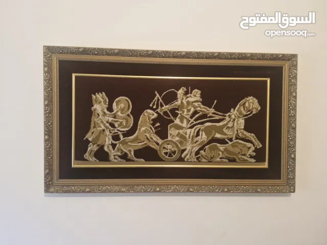 لوحة فنية رائعة كونفة شغل يد