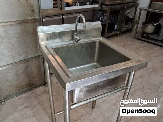 مغسله فولاذ مقاومه للصدا حوض واحد