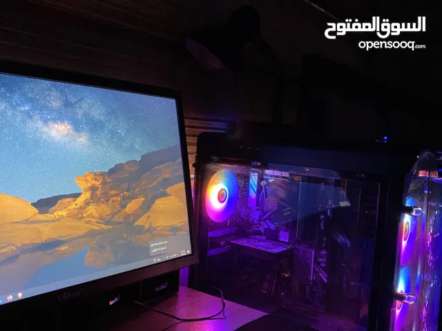� كمبيوتر مكتبي كامل + شاشة + ملحقات – كالجديد!
