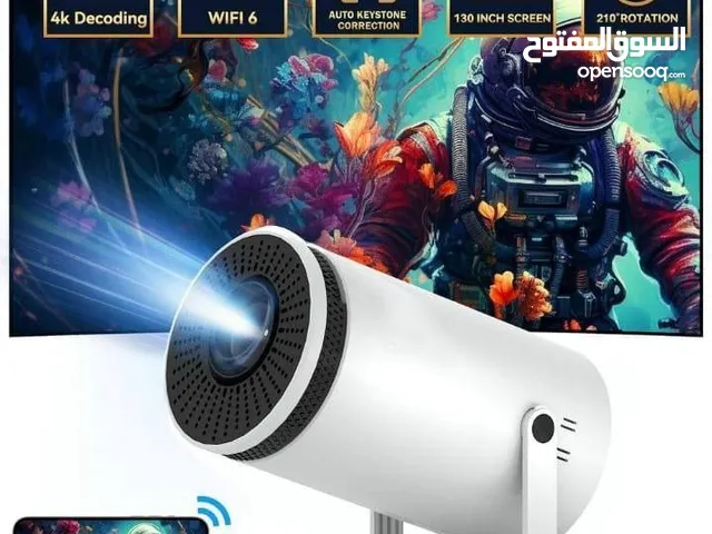 بروجكتر ULTRA HD حوّل أي مكان إلى عالم سينمائي باستخدام جهاز العرض يعمل بنظام Android TV & ios