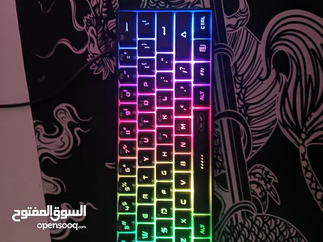 RGB gaming keyboard and mouse for sale very good used for only 1 month