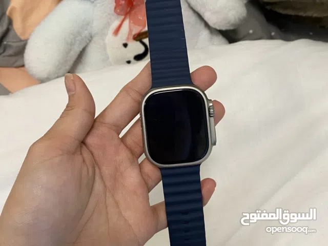 Apple Watch Ultra 2 GPS + Cellular 49mm Natural Titanium with Navy Ocean Band – Excellent Condition